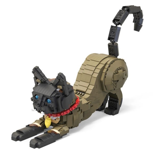 Siamese Cat Building Blocks Set