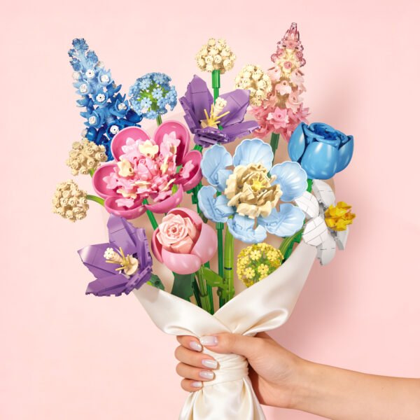 Flowers Fingertip Romance - Flower Arranging Art Building Blocks Set