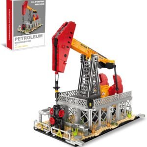 Oil Pumping Machine Building Blocks Set