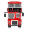 Vintage Double Decker Bus Building Blocks Set