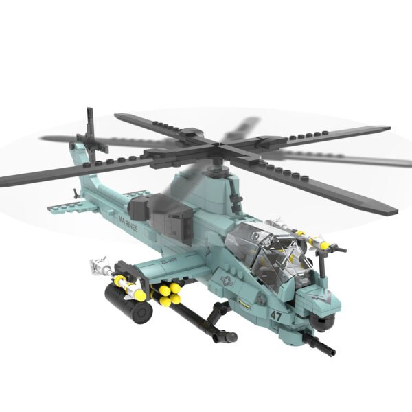 Viper Helicopter Building Blocks Set