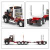 Wood Transport Truck Building Blocks Set