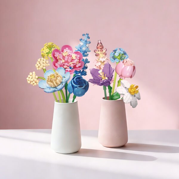 Flowers Fingertip Romance - Flower Arranging Art Building Blocks Set