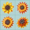 Sunflower Photo Frame Building Blocks Set