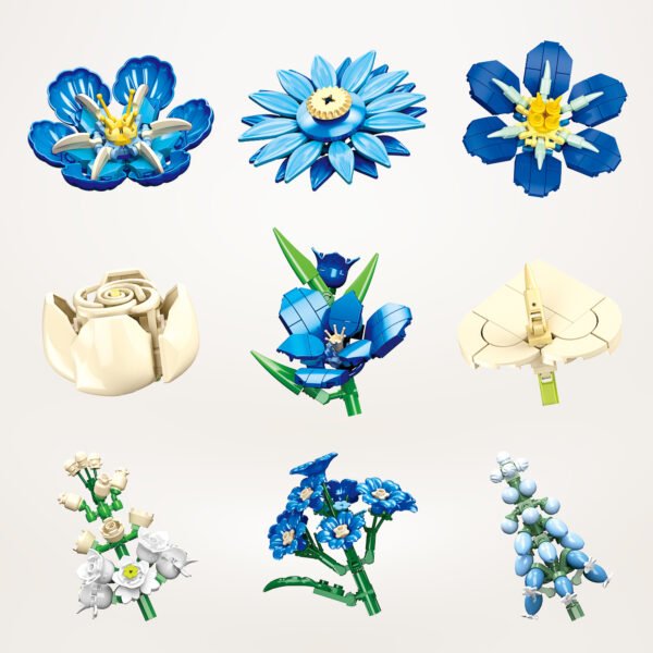 Twilight's Blue Veil Building Blocks Set