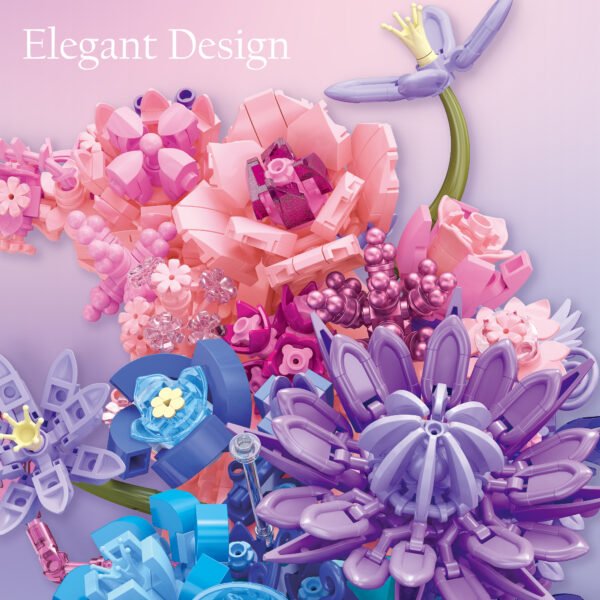 Moon Flower Building Blocks Set