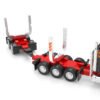 Wood Transport Truck Building Blocks Set