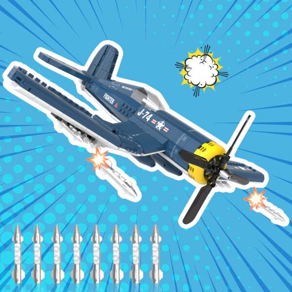 F4U Corsair Building Blocks Set