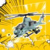 Viper Helicopter Building Blocks Set
