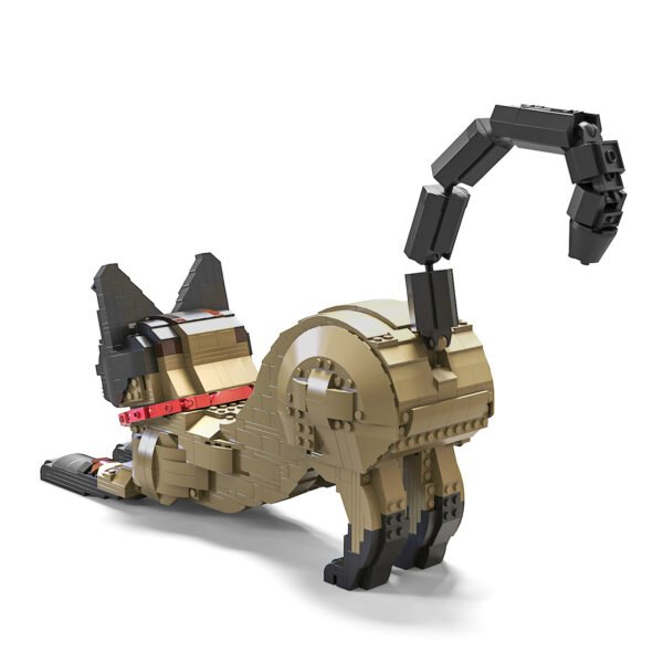 Siamese Cat Building Blocks Set