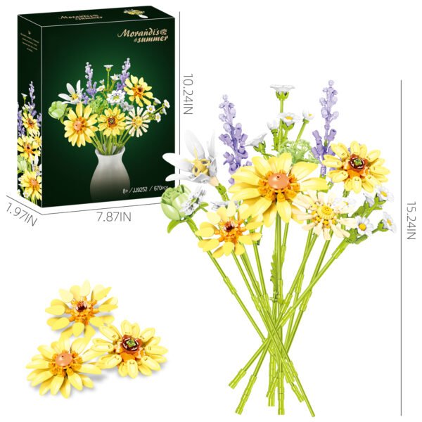 6 Morandi's Summer Building Blocks Set