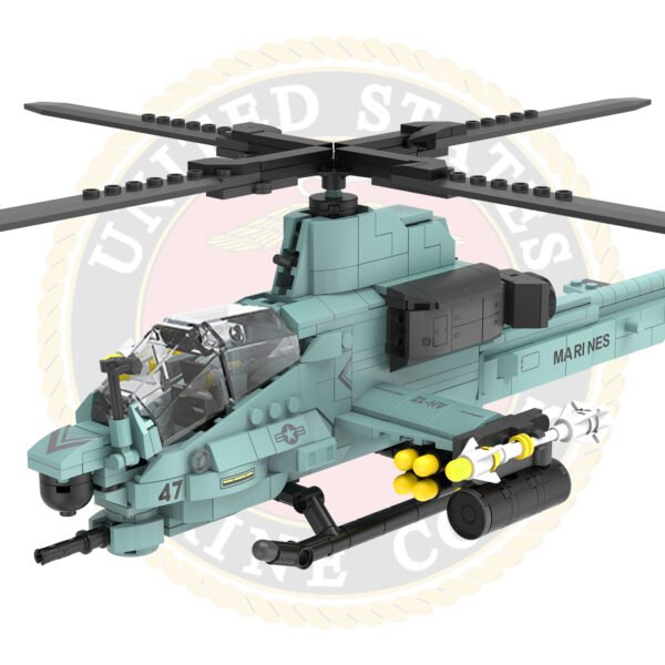 Viper Helicopter Building Blocks Set