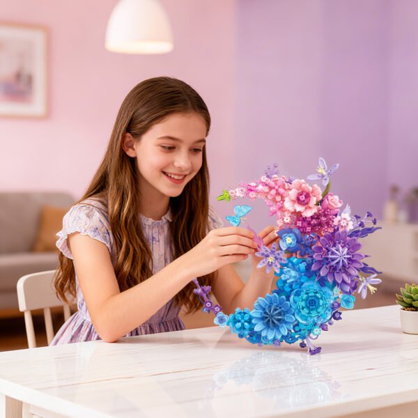 Moon Flower Building Blocks Set