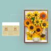 Sunflower Photo Frame Building Blocks Set