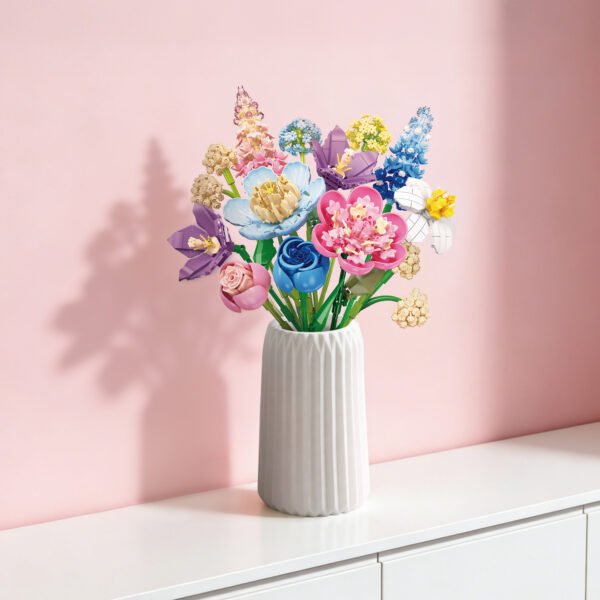 Flowers Fingertip Romance - Flower Arranging Art Building Blocks Set