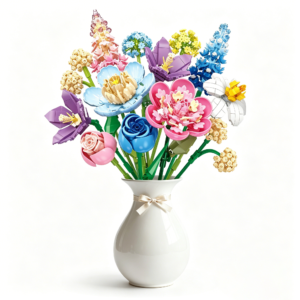 Flowers Fingertip Romance - Flower Arranging Art Building Blocks Set