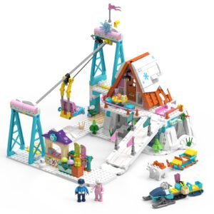 Ski Slope Fantasyland Building Blocks Set