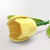 Yellow Tulip Building Block Flower Set