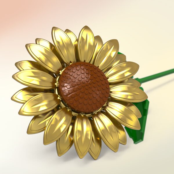 Sunflower Building Block Flower Set