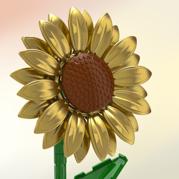 Sunflower Building Block Flower Set