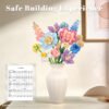 Flowers Fingertip Romance - Flower Arranging Art Building Blocks Set