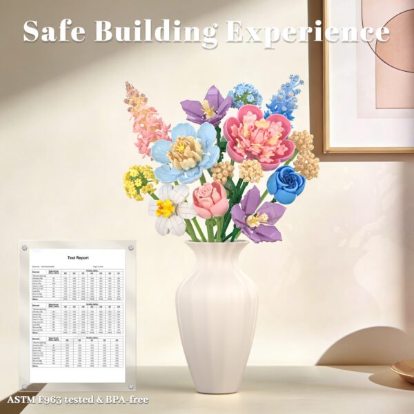 Flowers Fingertip Romance - Flower Arranging Art Building Blocks Set