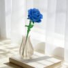 主图4 Blooming Blue Rose Building Block Set