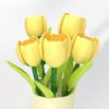 Yellow Tulip Building Block Flower Set