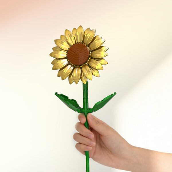 Sunflower Building Block Flower Set