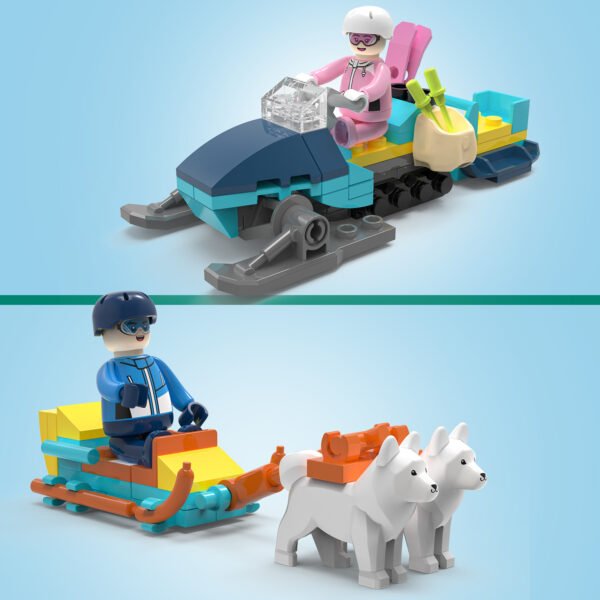 Ski Slope Fantasyland Building Blocks Set