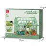 French Style Flower House Building Blocks Set