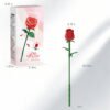 Red Rose Bud Building Block Set