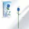 主图8 Blue Rose Bud Building Block Set