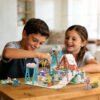 Ski Slope Fantasyland Building Blocks Set