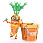 Funny Carrot Happy Plant Building Block Set