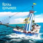 Royal Explorer Ship Building Block Set - Image 2
