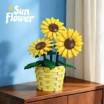Potted Sunflower Building Block Set - Image 5