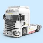 European Semi Trucks Building Block Set