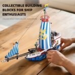 Royal Explorer Ship Building Block Set - Image 3