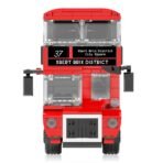 Vintage Double Decker Bus Building Blocks Set - Image 2