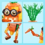 Funny Carrot Happy Plant Building Block Set - Image 2