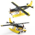 Seaplane Plane Building Block Set - Image 4