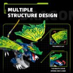 Legendary Ninja Dragon Building Block Set - Image 4