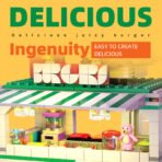 Movable Vintage Burger Truck Building Block Set - Image 4
