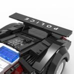 Police Sports Car Building Block Set - Image 3