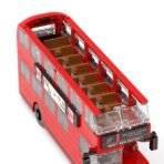 Vintage Double Decker Bus Building Blocks Set - Image 4