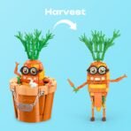 Funny Carrot Happy Plant Building Block Set - Image 4