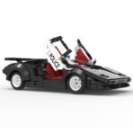 Police Sports Car Building Block Set - Image 4