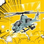 Viper Helicopter Building Blocks Set - Image 5