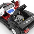 Police Sports Car Building Block Set - Image 5